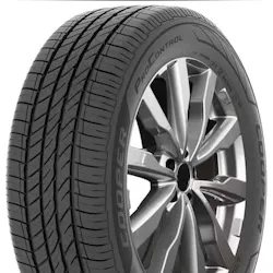 According to Goodyear officials, with Wear Extending Technology and larger polymers that add strength to the tire's compound for extended tread life, drivers can expect durability, backed with an up to 70,000-mile limited treadwear warranty. According to Goodyear officials, with Wear Extending Technology and larger polymers that add strength to the tire's compound for extended tread life, drivers can expect durability, backed with an up to 70,000-mile limited treadwear warranty.