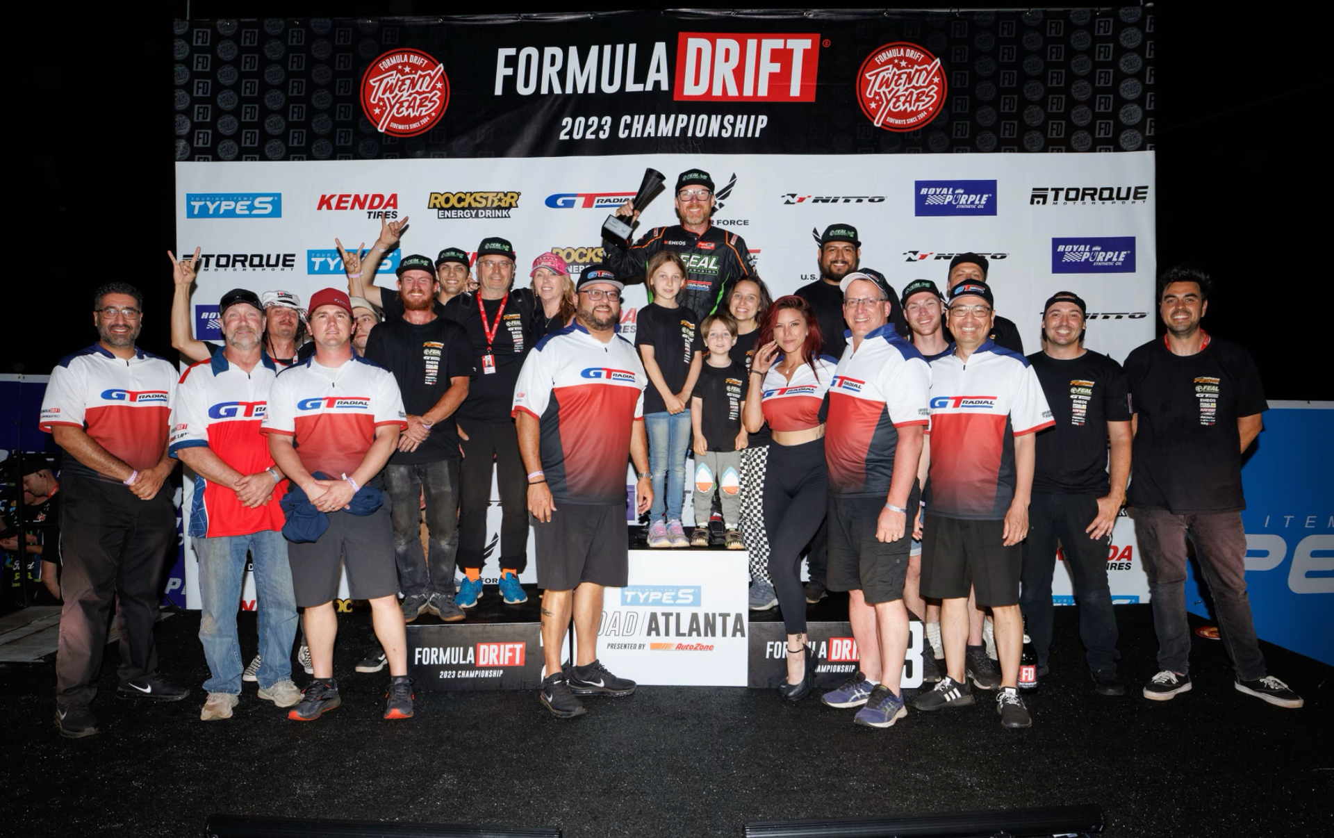 Aurimas Bakchis captured third in his Feal Suspension / GT Radial Nissan S15.