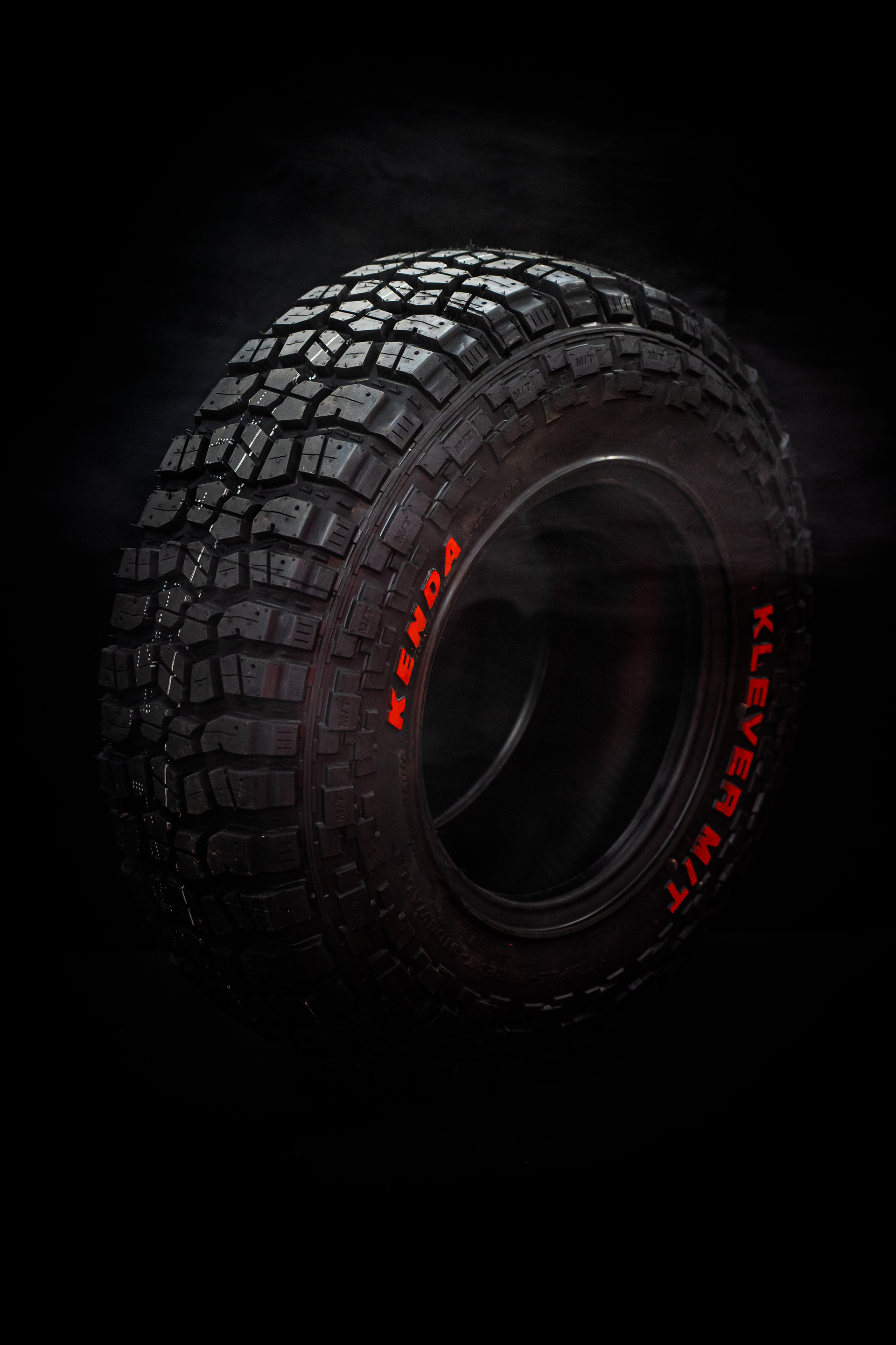 American Kenda Rubber Co. Ltd.'s newest mud-terrain tire, the Klever M/T2, features a raised, red-letter sidewall on some 35- and 37-inch sizes.