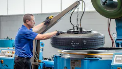 Having its own retread system and products gives Wonderland Tire “the ability to be independent enough to do the right things for our customers,” says Jon Langerak. “Take a particular tread design – if we want to build it, we can build it. All of our designs and rubber compounds are proprietary. AcuTread is an exclusive product. Nobody else has it. We’re very independent. We like to do things ourselves. We don’t like people telling us how to do it.” Having its own retread system and products gives Wonderland Tire “the ability to be independent enough to do the right things for our customers,” says Jon Langerak. “Take a particular tread design – if we want to build it, we can build it. All of our designs and rubber compounds are proprietary. AcuTread is an exclusive product. Nobody else has it. We’re very independent. We like to do things ourselves. We don’t like people telling us how to do it.”