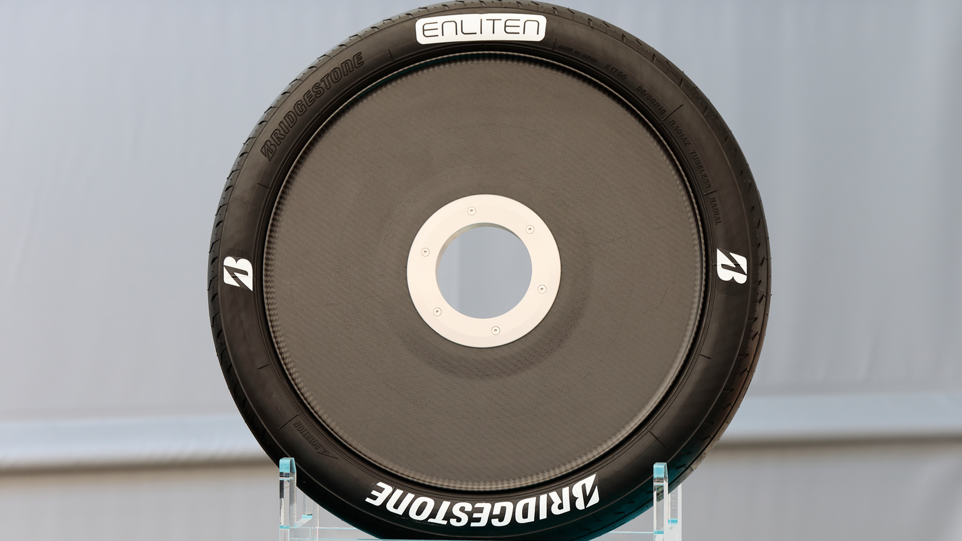 'The use of these tires also marks the first time ENLITEN technology will be used in motorsports,' notes a Bridgestone spokesperson.