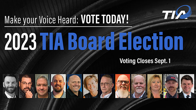 Eligible TIA members are reminded to cast ballots for board members by Sept. 1.