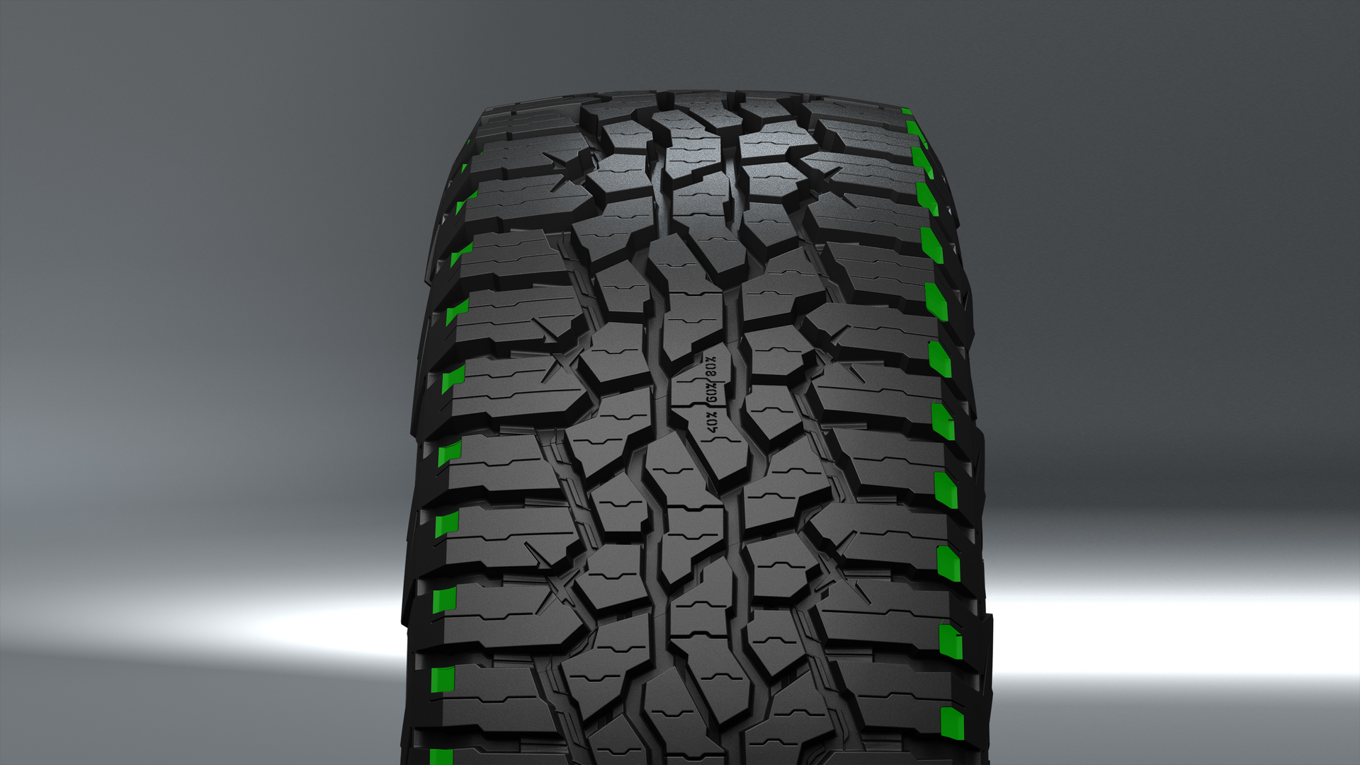 The Outpost nAT is an aggressive all-terrain tire built for extreme situations and everyday use.