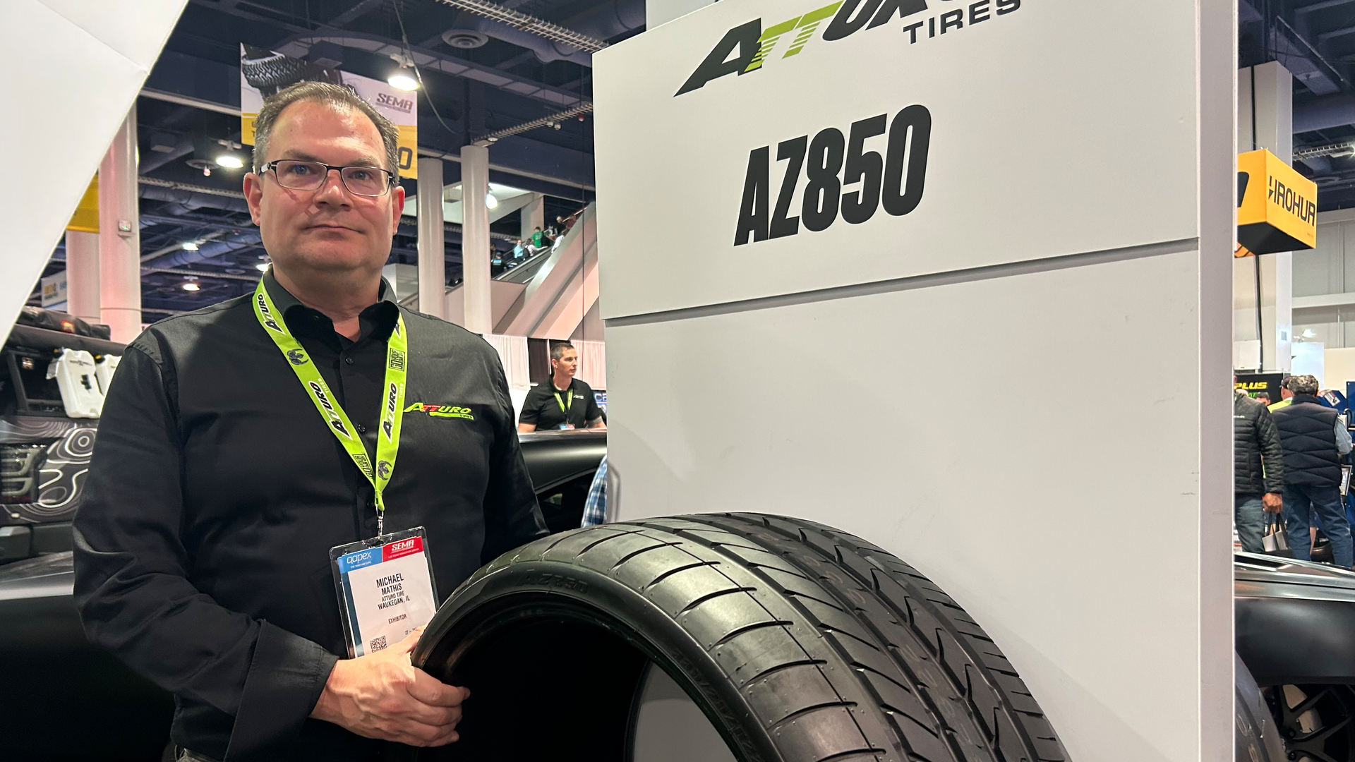 'You're seeing us broaden our spectrum of applications,' says Michael Mathis, president of Atturo Tire Corp.
