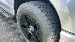 'The first question (we hear from customers) is, 'Why all-terrain? That doesn’t seem possible,'' says Todd Bergeson, senior manager of product planning and technical services at Toyo Tire U.S.A. Corp. 'And that's why we did it.' 'The first question (we hear from customers) is, 'Why all-terrain? That doesn’t seem possible,'' says Todd Bergeson, senior manager of product planning and technical services at Toyo Tire U.S.A. Corp. 'And that's why we did it.'