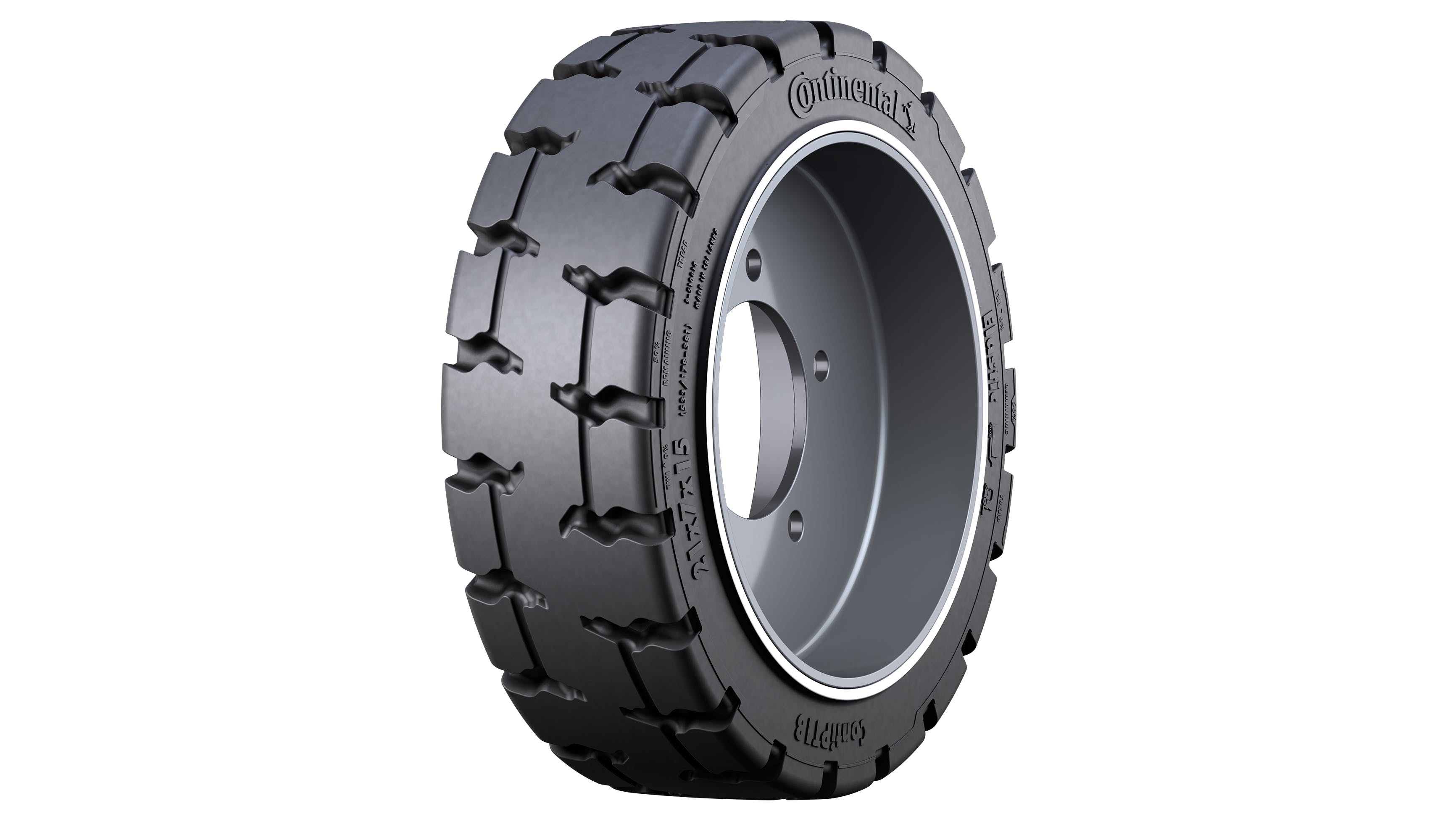 'With the new ContiPT18, we have developed a tire that not only offers outstanding performance and energy efficiency, but also contributes to greater operating safety and efficiency,&rdquo; says Matthias-Stephen M&uuml;ller, product manager for materials handling tires at Continental Specialty Tires.