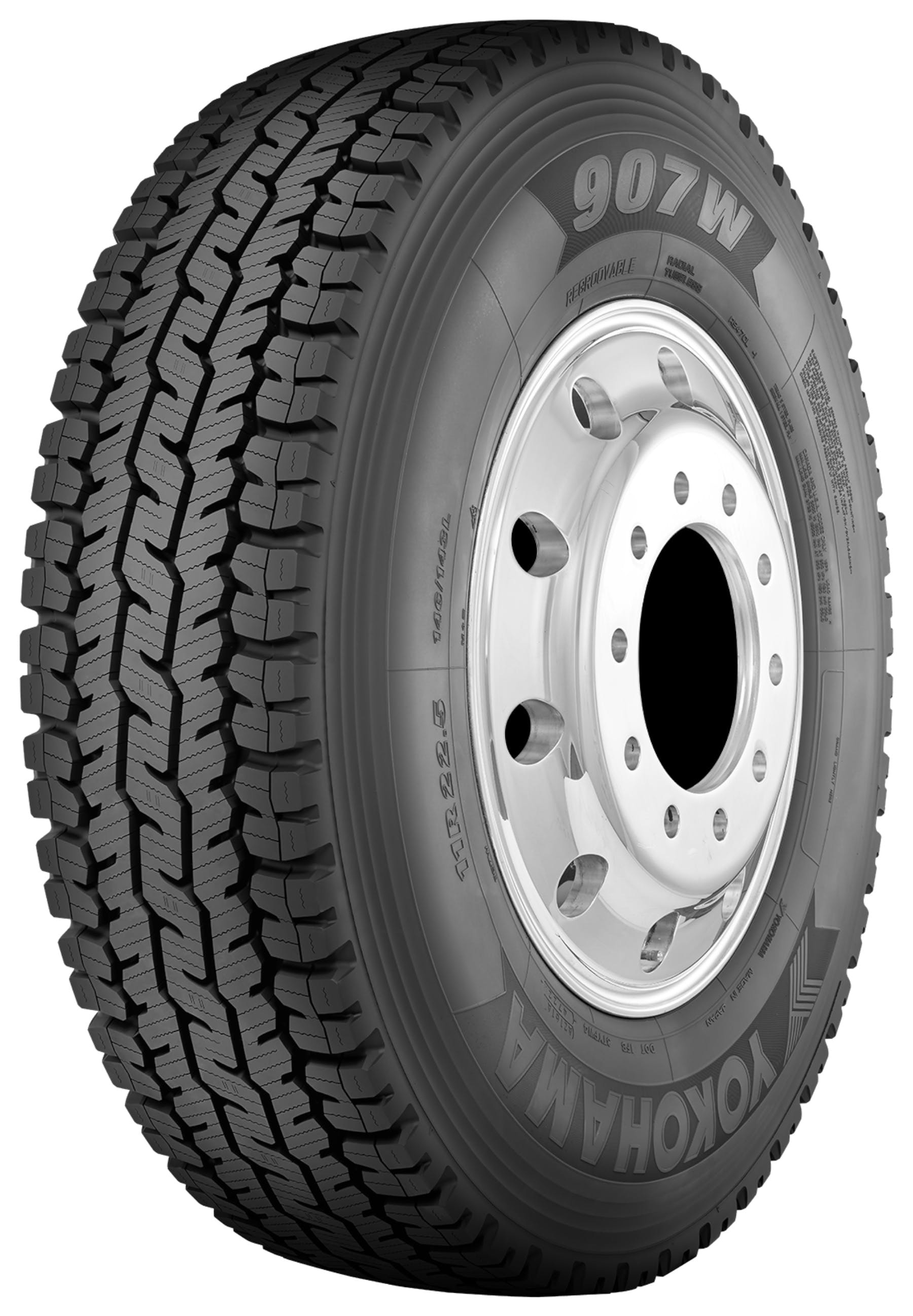 Benefits and features of the new tire include 27/32-inch tread depth, which provides longer winter performance and tread life; powerful ribs with 3D sipes along with zig-zag grooves to extract water; and more.