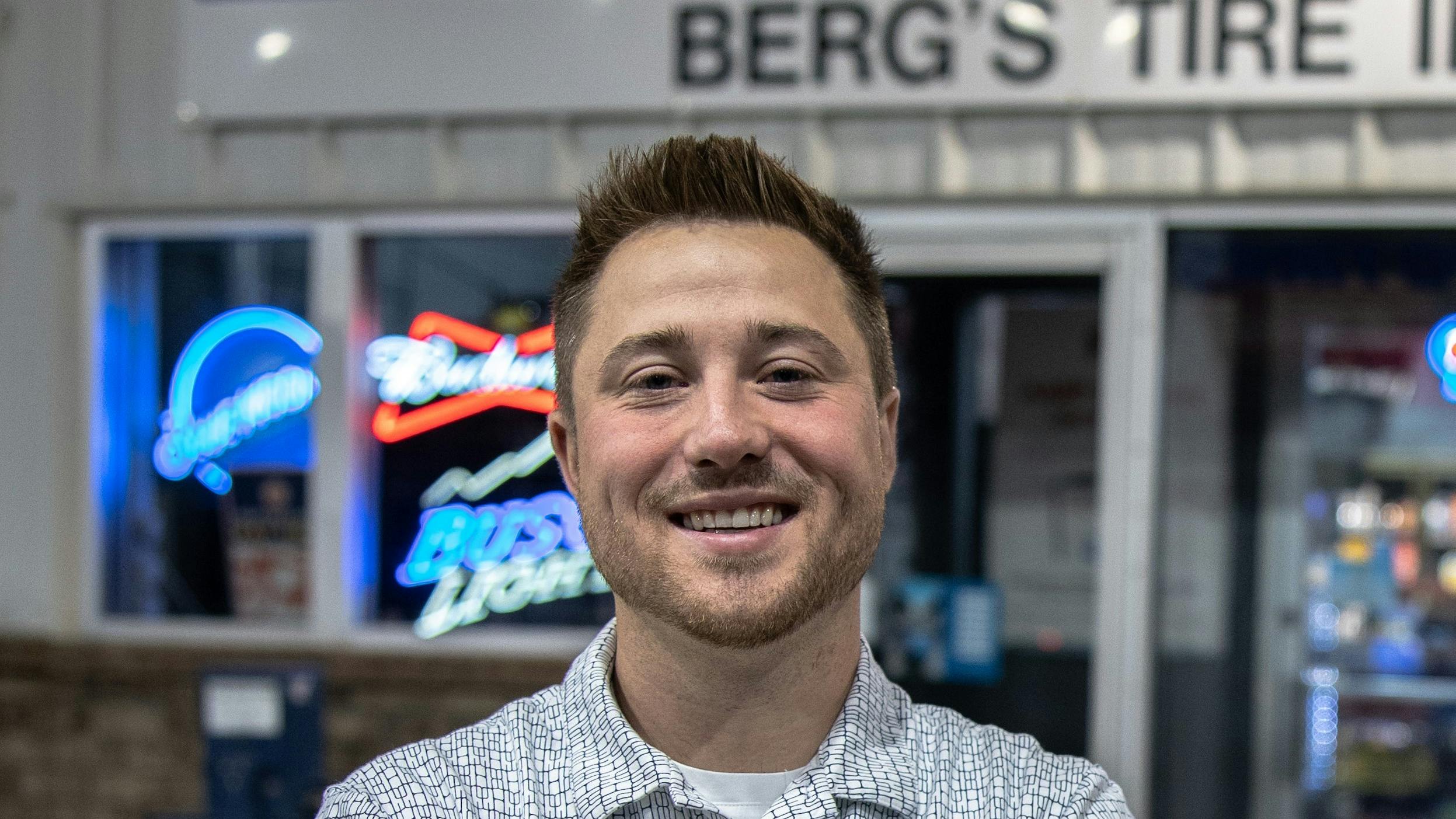 Berg Tire in Glendive, Mont., had been owned by Matt Berg (pictured) and his father, Jay Berg.