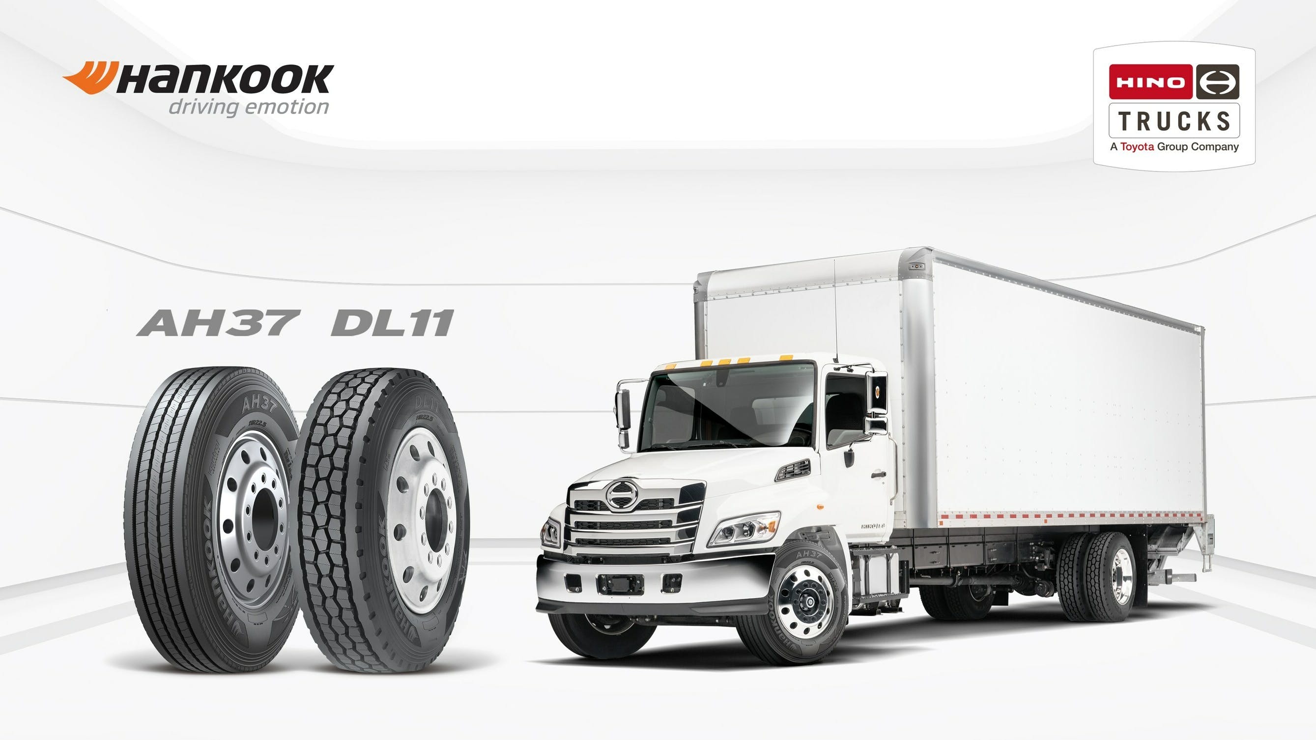 Hino Truck and Hino Canada, a medium-truck maker, will offer Hankook&rsquo;s AH37 and DL11 tires in its L Series models.