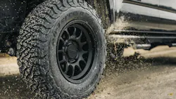“BFGoodrich Tires’ legendary toughness has been made tougher with the creation of the All-Terrain KO3 tire,” says Harold Phillips, global general manager for BFGoodrich. “BFGoodrich Tires’ legendary toughness has been made tougher with the creation of the All-Terrain KO3 tire,” says Harold Phillips, global general manager for BFGoodrich.