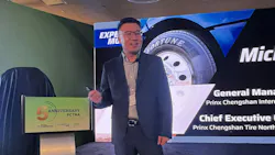 Michael Chu leads all international efforts for Prinx Chengshan, and as part of that serves as CEO of Prinx Chengshan Tire North America. Michael Chu leads all international efforts for Prinx Chengshan, and as part of that serves as CEO of Prinx Chengshan Tire North America.
