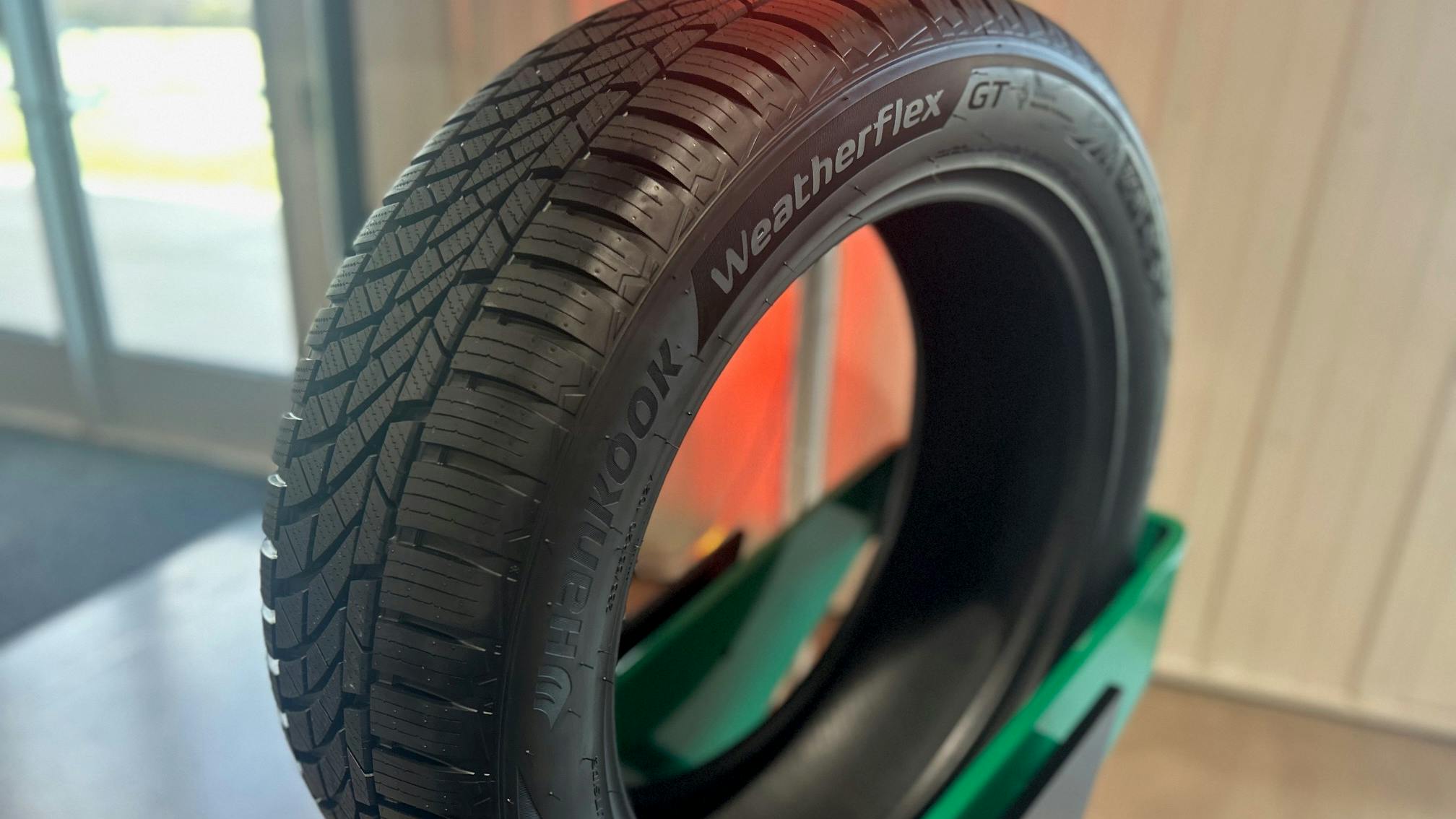 The new Weatherflex GT &ldquo;is going to be a game-changer for us and for our customers,&rdquo; said Robert Nasca, product training manager for Hankook Tire America Corp.