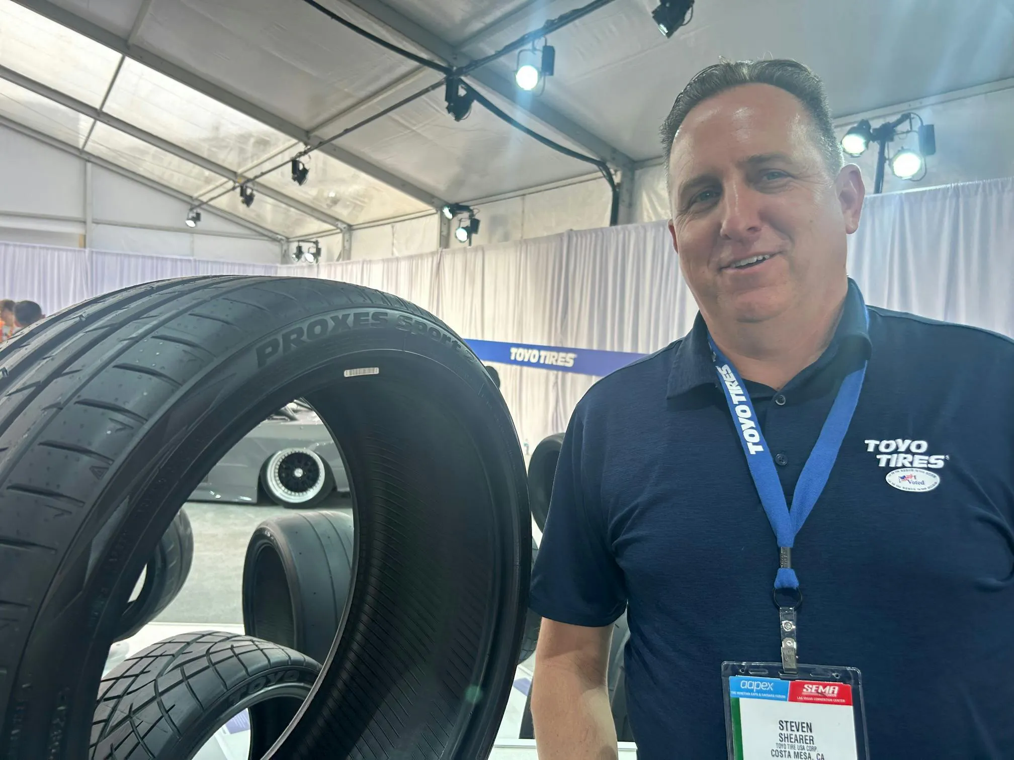 &ldquo;With the Proxes Sport 2, we&rsquo;re going to launch all 75 sizes in February,&rdquo; covering &ldquo;roughly 80% of the market,&rdquo; said Steven Shearer senior manager, marketing communications, Toyo.