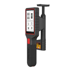 The new tool is a handheld tread depth laser detector with a measurement accuracy of up to 0.1 mm, according to SmartSafe officials. The new tool is a handheld tread depth laser detector with a measurement accuracy of up to 0.1 mm, according to SmartSafe officials.