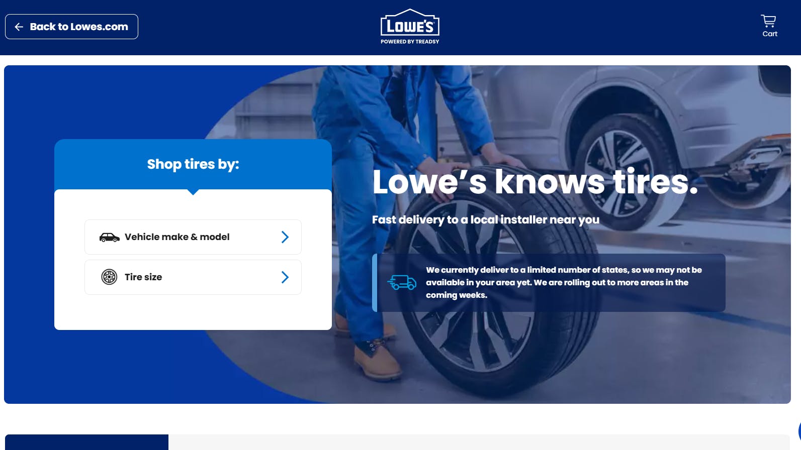 In a FAQ section published on lowestires.com, Lowe&rsquo;s officials urge consumers to &ldquo;enter your vehicle's make, model and year on Lowestires.com and we'll provide a list of tires that are compatible with your vehicle specifications.&rdquo;