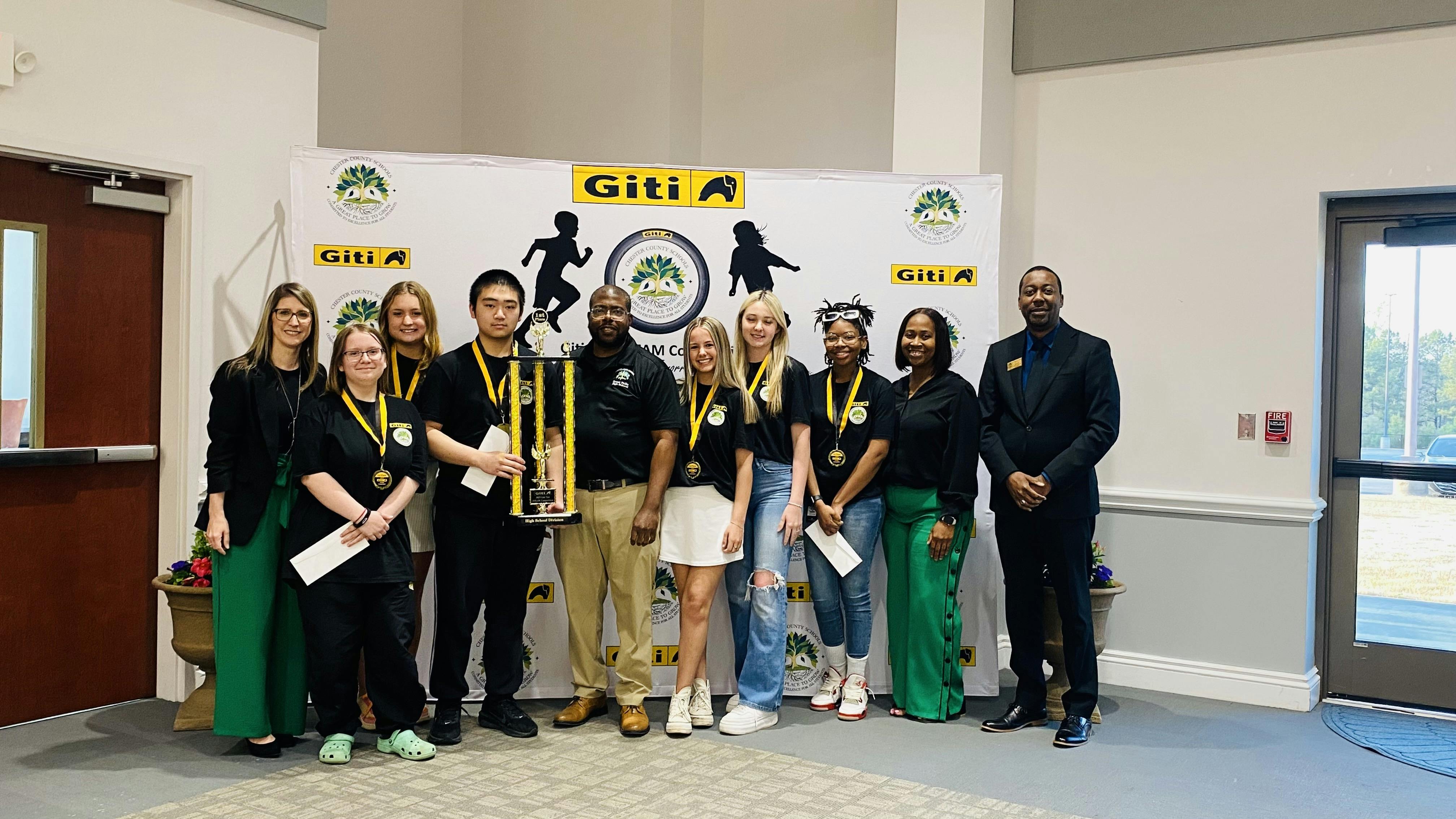 The winners of the 2025 competition are Lewisville Elementary School, Lewisville Middle School and Great Falls High School.