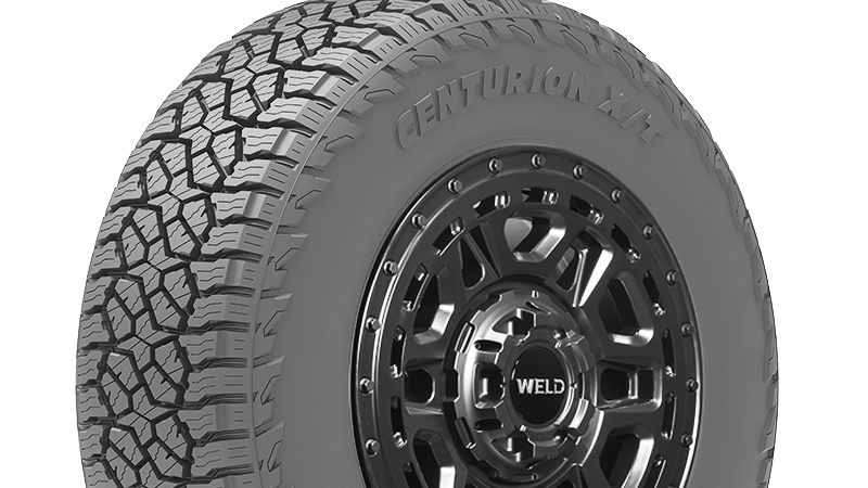The Centurion X/T is purpose-built for on and off-road traction. The tread design is designed for enhanced traction, featuring an off-groove pattern and shoulder features that improve climbing and brake performance.