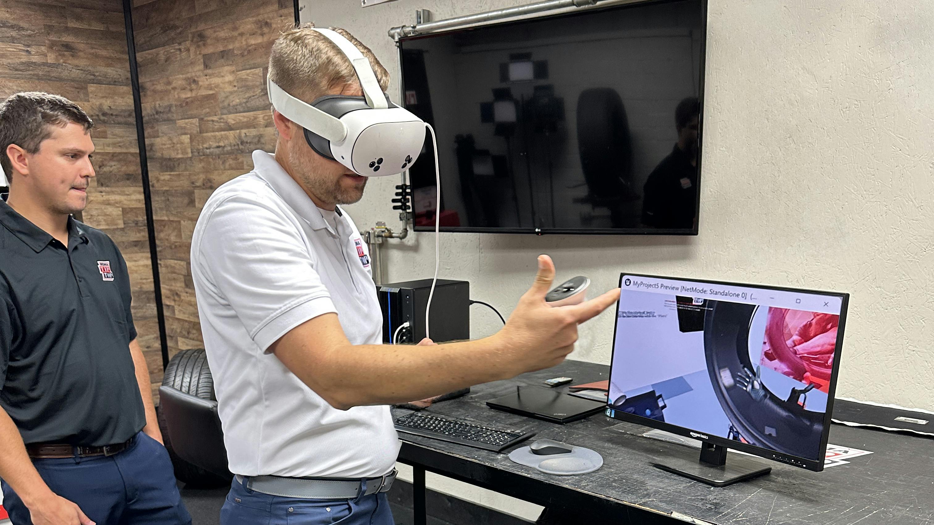 Using Oculus VR headsets that immerse participants in &ldquo;a fully interactive 3D&rdquo; setting, REMA-VRT &ldquo;combines immersive VR (virtual reality) technology with industry-standard procedures to create a safe, hands-on learning environment without the risks or costs of physical equipment,' say Rema Tip Top North America officials.