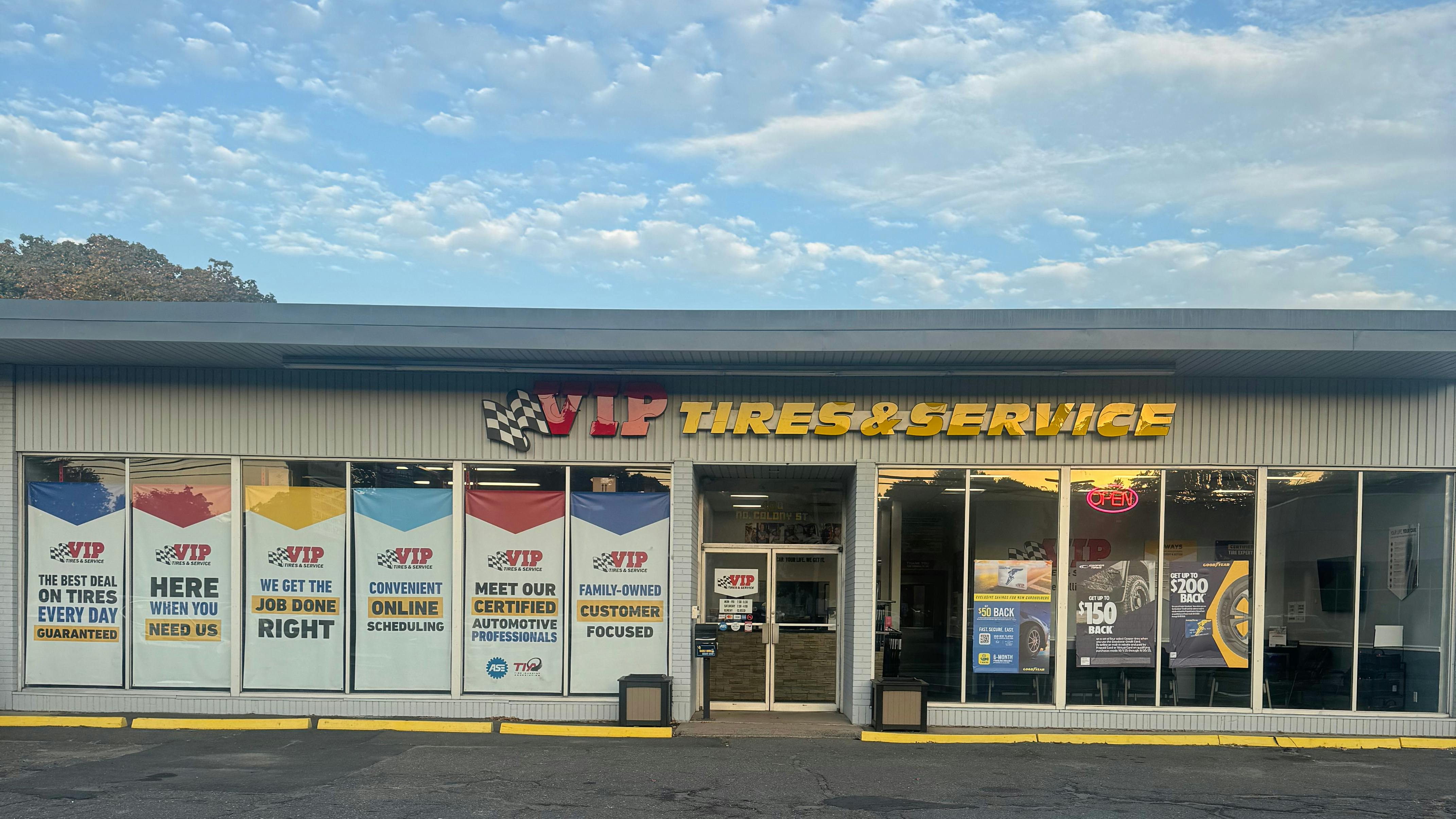 VIP Tires & Service's new store in Wallingford, Conn., has five bays and will open on Oct. 21.