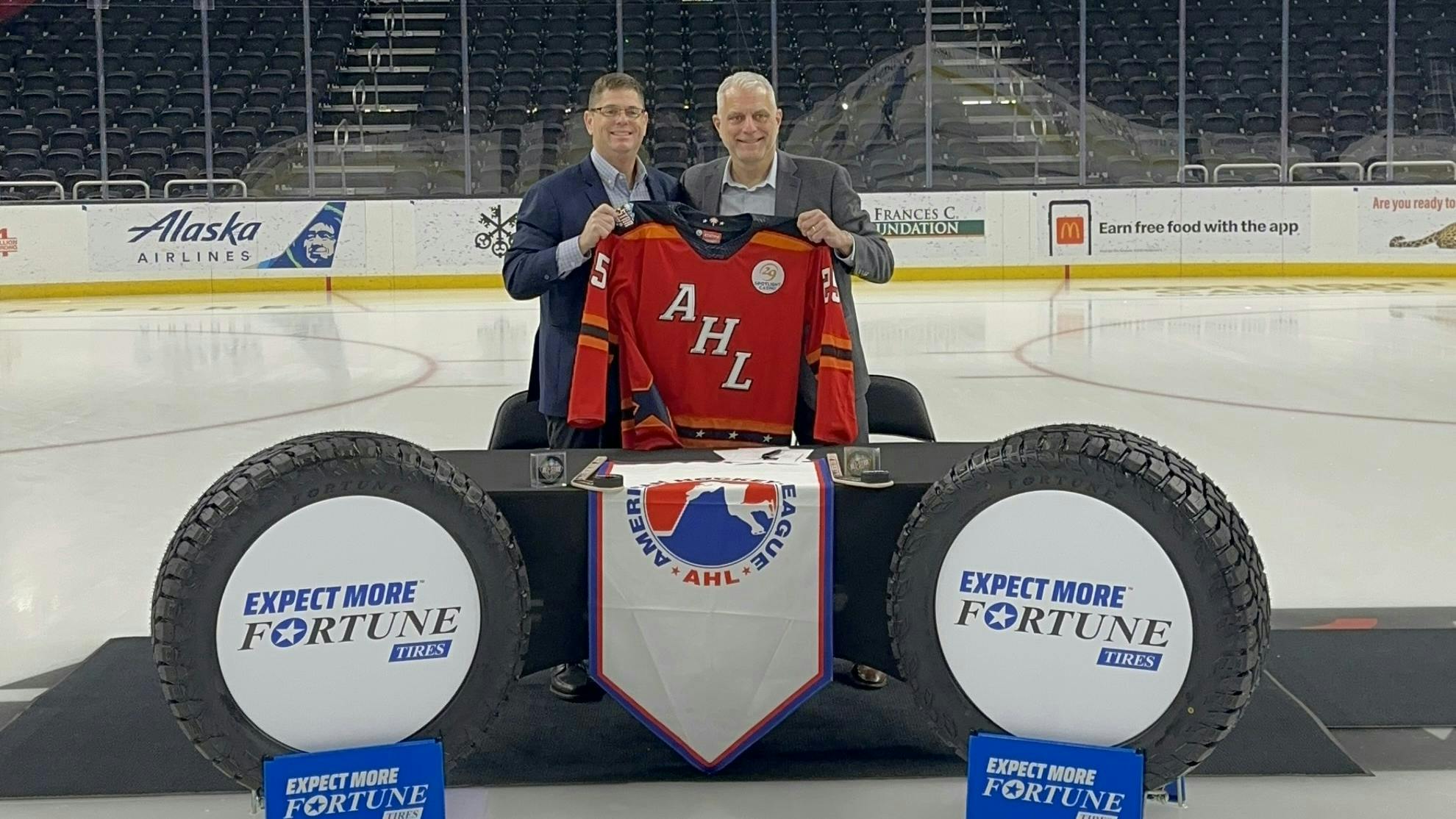 Since becoming the Official Tire of the American Hockey League earlier this year, the Fortune Brand has extended its sponsorship to include the monthly Expect More Player of the Month, as well as the Expect More Player of the Year.