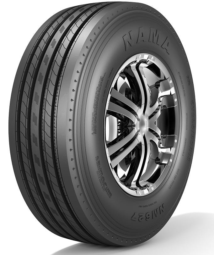 NAMA Tires is showcasing the new NM627 at its SEMA Show booth in the lower South Hall of the Las Vegas Convention Center.