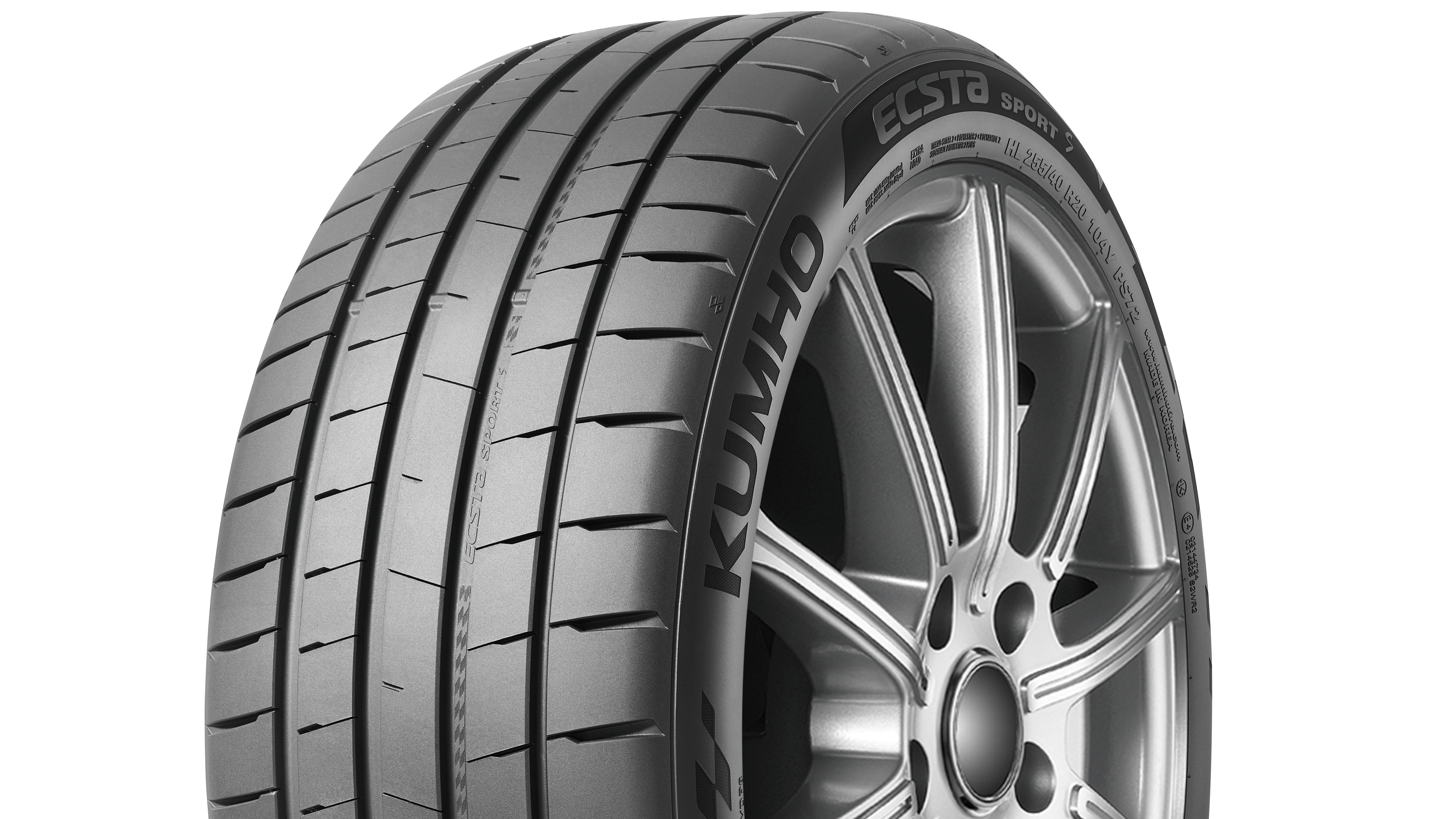 A Kumho tire that will be manufactured at the company's plant in Poland.