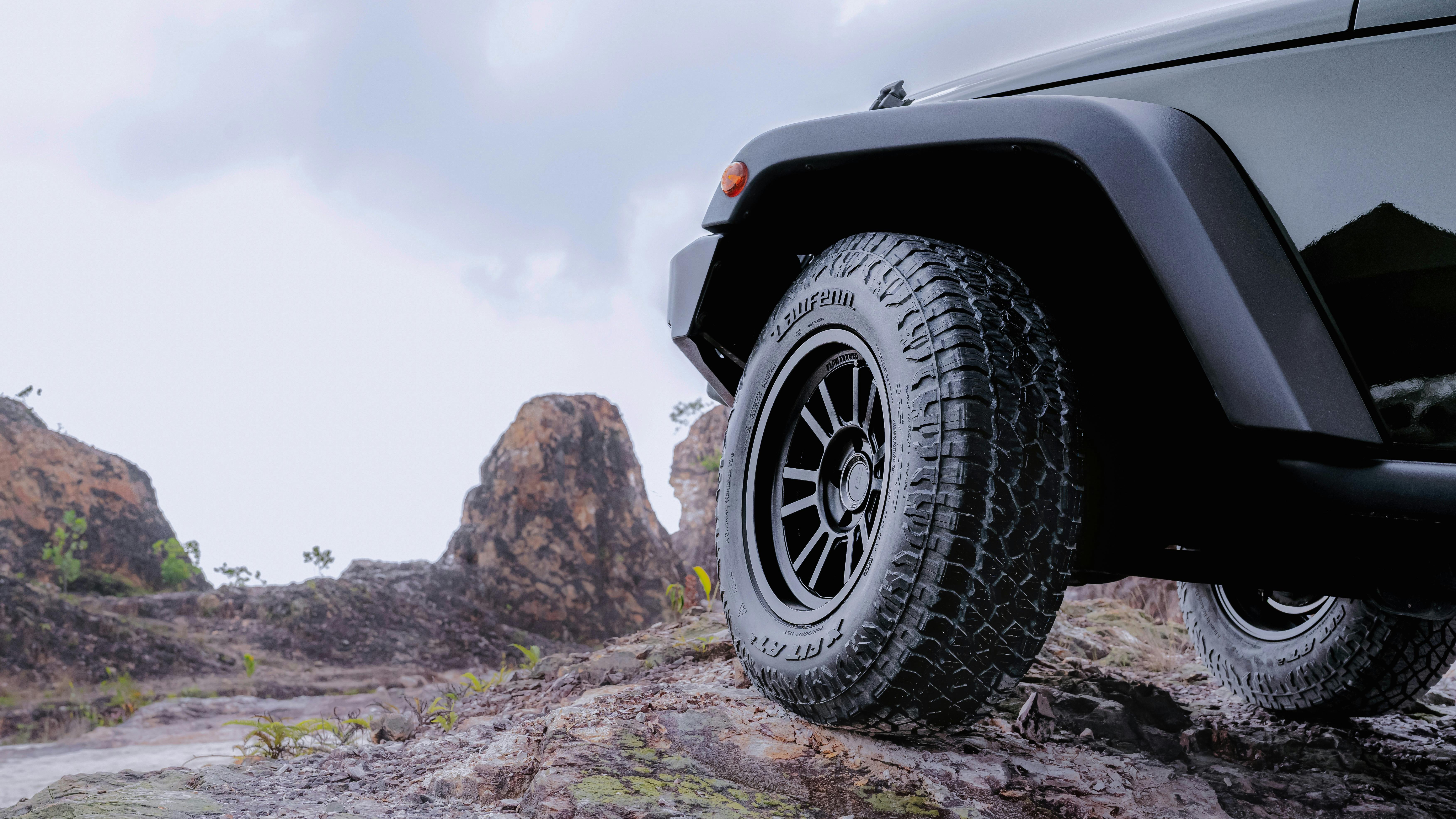 The company says the tire will provide reassurance for drivers and 'adventure-seekers' on gravel trails or muddy paths.