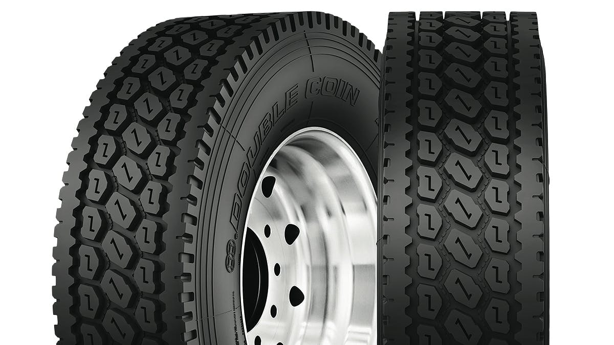 The Double Coin RLB400 will be one of several truck tires that CMA/Double Coin will showcase at the upcoming Mid-America Trucking Show.