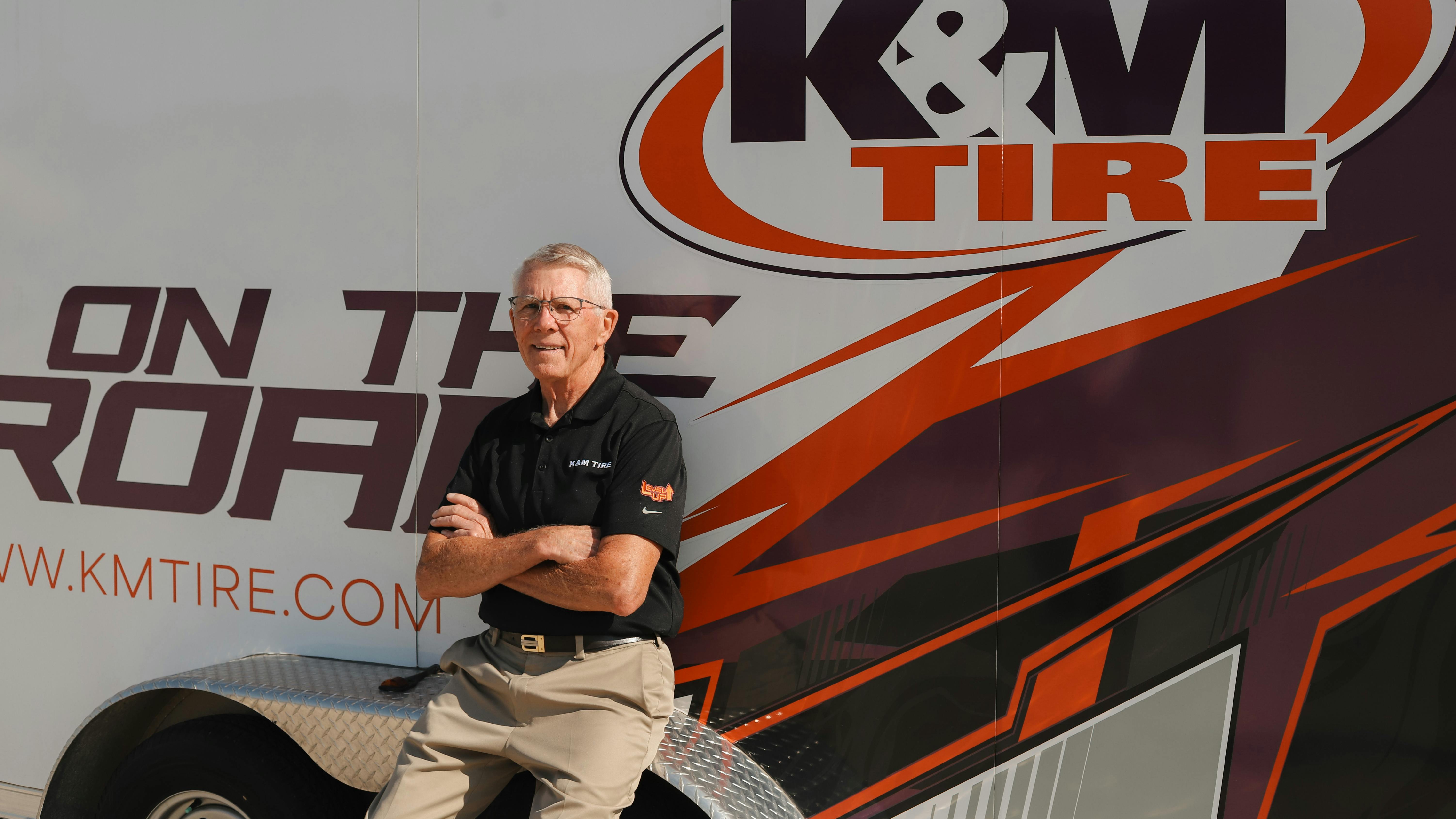 In addition to the recognition of his or her peers, this year&rsquo;s award winner will be featured in the September 2026 edition of MTD. (Pictured, Ken Langhals, CEO of K&M Tire Inc. and MTD's 2025 Tire Dealer of the Year Award recipient.)