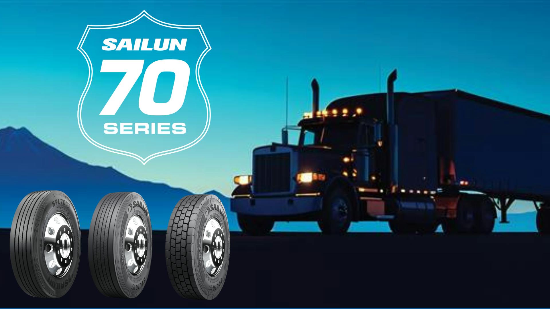 The Sailun 70&rsquo;s Series is distributed exclusively in the United States by TBC Corp.