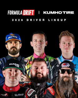 World-renowned drivers Jeff Jones, Andy Hateley, Rome Charpentier, Jack Shanahan, Ryan Litteral and Cody Buchanan will represent Team Kumho this year and drive on Kumho Ecsta V730 tires. World-renowned drivers Jeff Jones, Andy Hateley, Rome Charpentier, Jack Shanahan, Ryan Litteral and Cody Buchanan will represent Team Kumho this year and drive on Kumho Ecsta V730 tires.