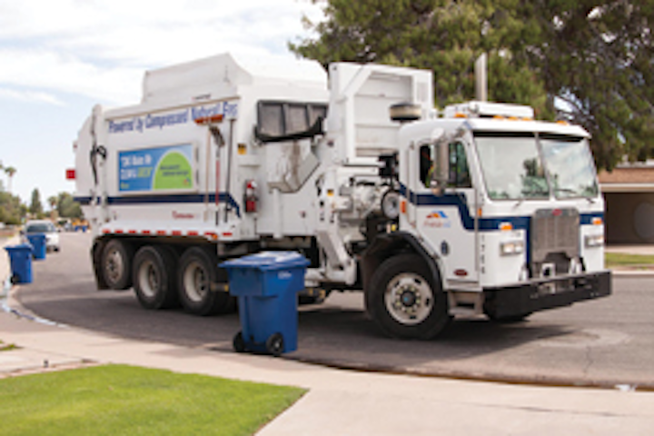 Cng Trucks Pick Up And Promote Msw Management
