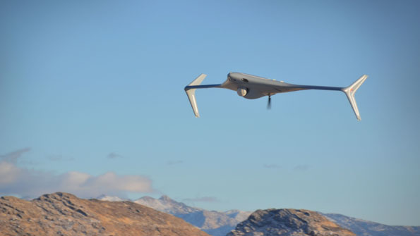 The radar system for the Bat UAV provides 360deg coverage using ballgridarray BGA technology Photo courtesy of Northrop Grumman