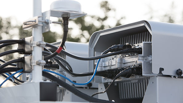 General Dynamics Mission Systems and the Public Safety Communications Research Program recently completed longrange communications testing of the Band Class 14 eNodeB Image courtesy of General Dynamics Mission Systems