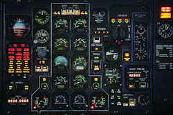 Aircraft dashboard Aircraft dashboard