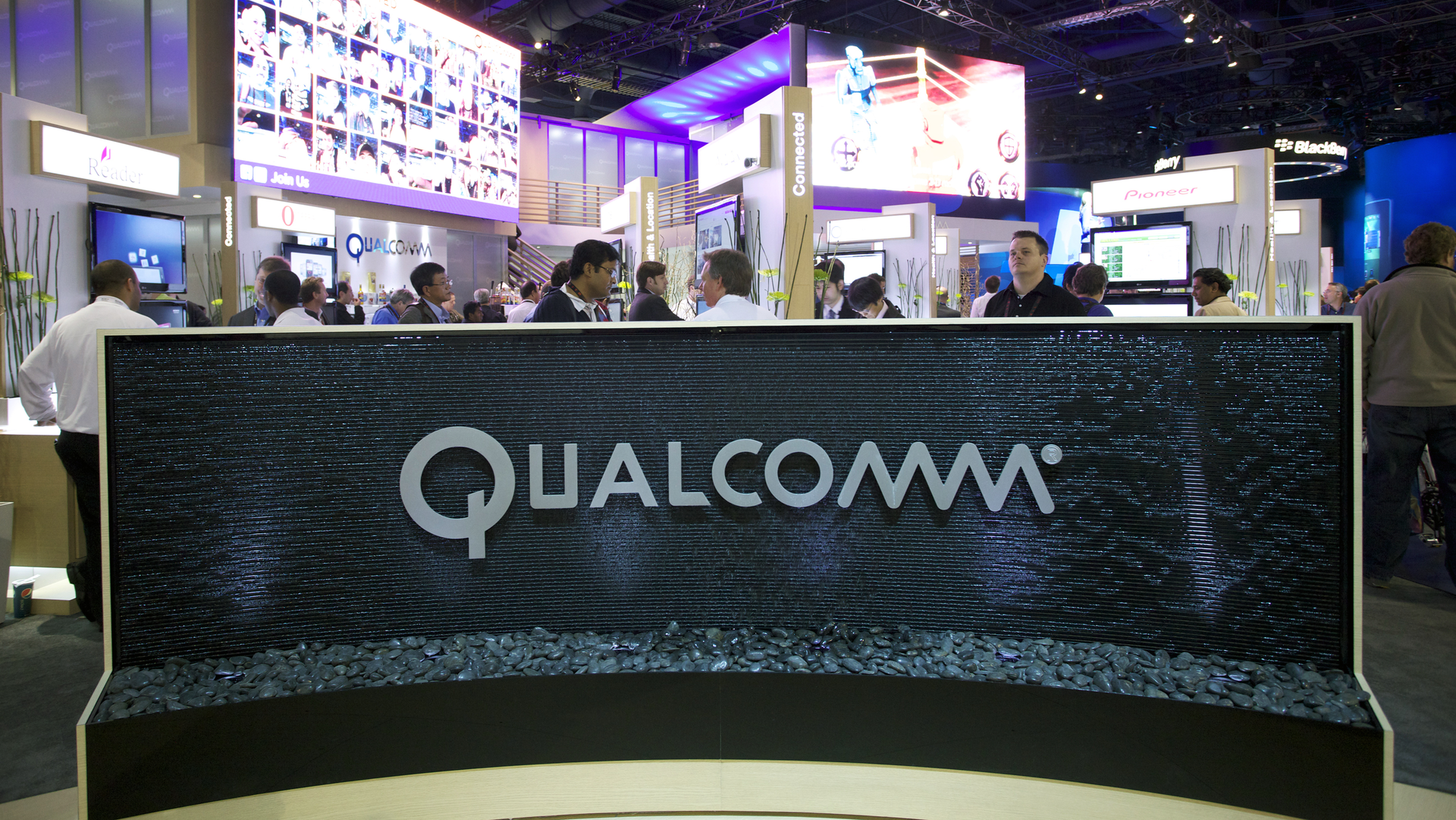 Qualcomm39s booth at the 2011 Consumer Electronics Show Image courtesy of Tech Cocktail Creative Commons