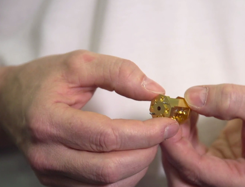 Millitech39s new circularlinear polarizer Image courtesy of Millitech