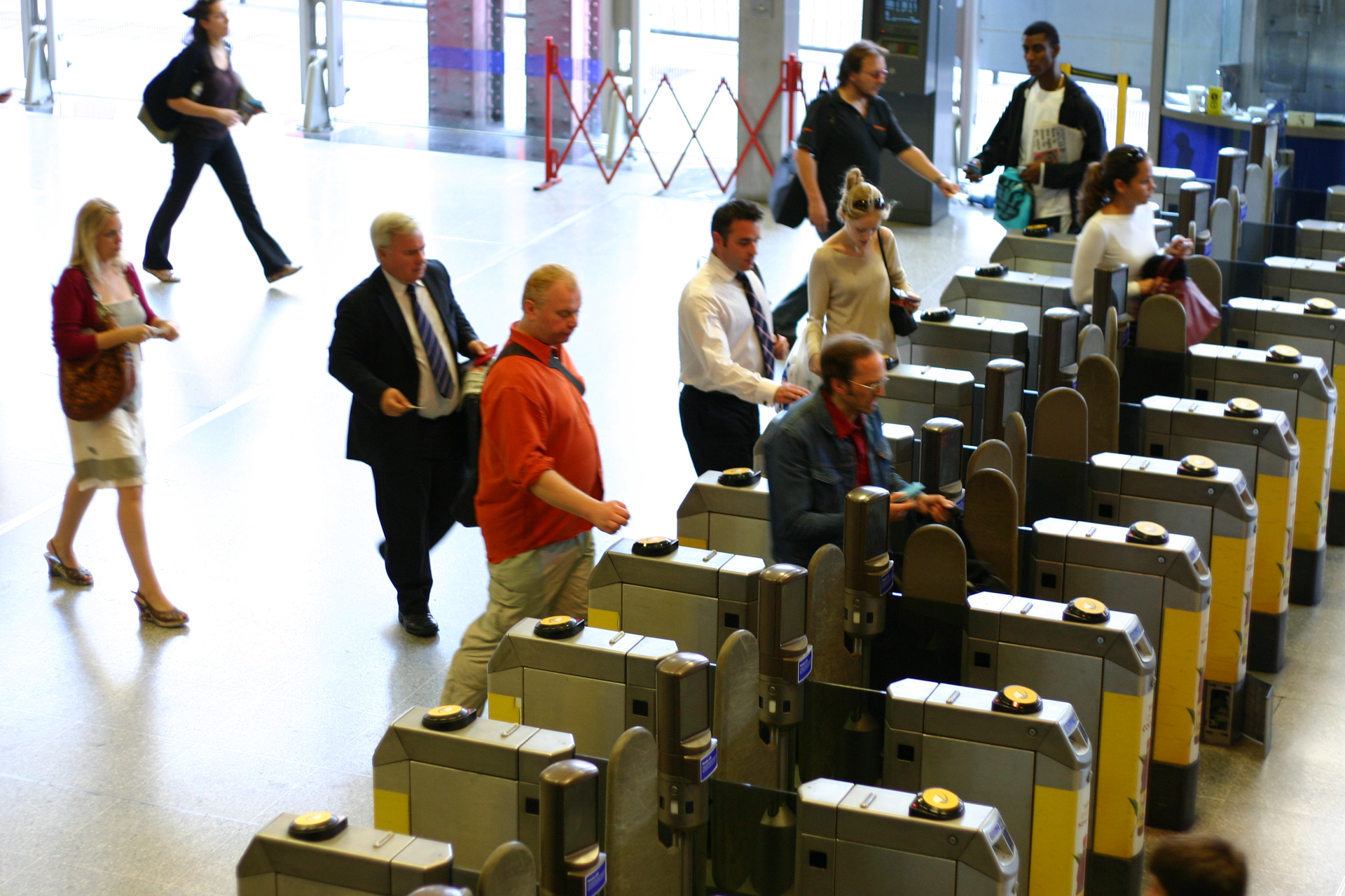 The NFC Forum said that it would create a certification program for nearfield communication tags Here people use NFC cards to pay for rides on the London subway Image courtesy of Tom Page Creative Commons