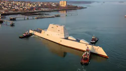 The Zumwalt battleship The Zumwalt battleship