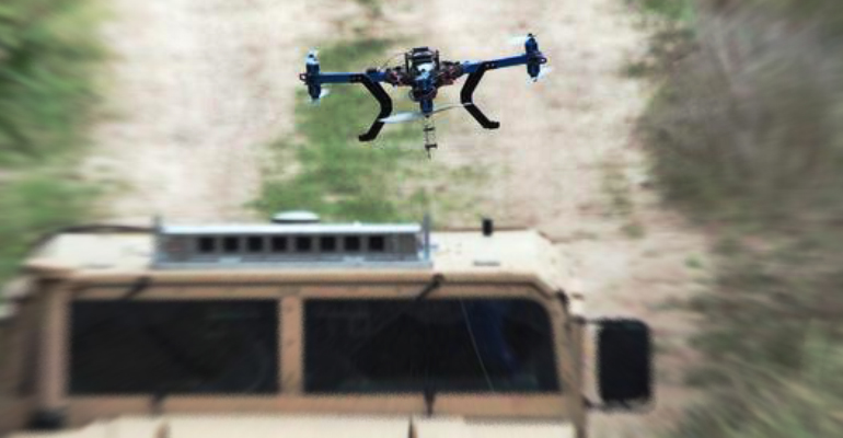 UAV-UGV communication