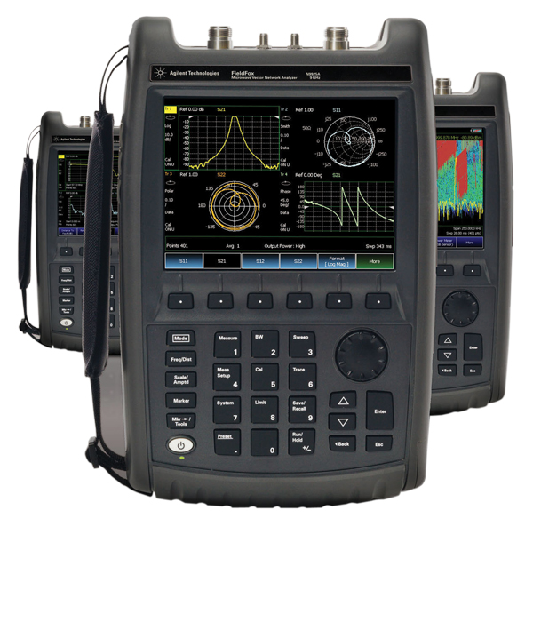 1 A total of 14 new FieldFox analyzers provide a wide choice of frequency ranges and measurement functions for batterypowered infield measurements through 265 GHz