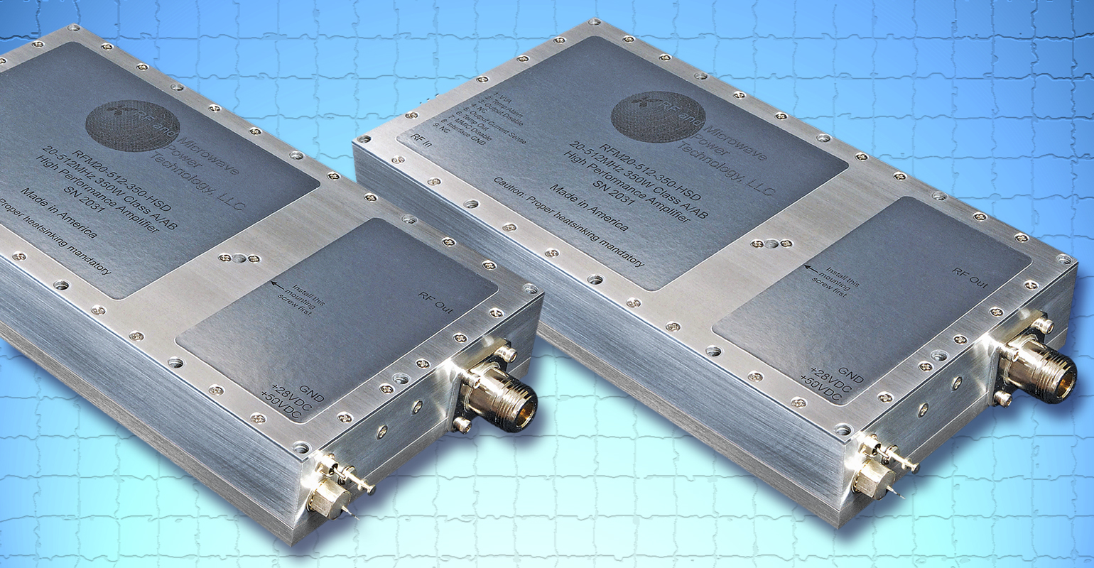 Linear Amplifier Module Powers 20 to 512 MHz