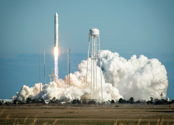 Three smartphones which are destined to become lowcost satellites rode to space last month on the maiden flight of Orbital Science Corps Antares rocket It was launched from NASAs Wallops Island Flight Facility in Virginia