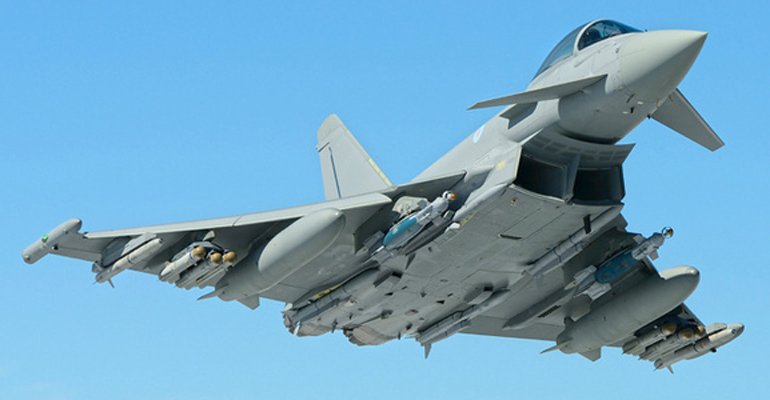 The Eurofighter Typhoon