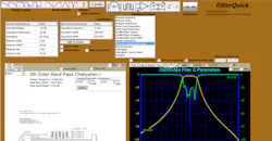 The FilterQuick user interface The FilterQuick user interface