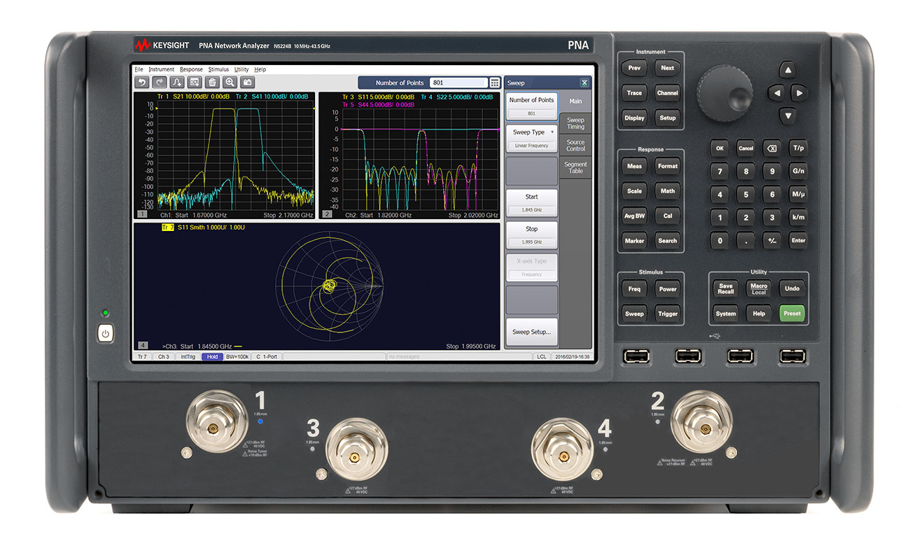 Keysight network analyzer