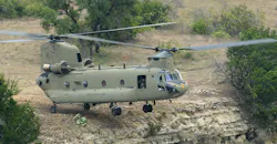 The CH-47F Chinook helicopter The CH-47F Chinook helicopter