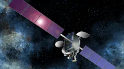 An artistic rendering of the THOR 7 satellite courtesy of Space SystemsLoral An artistic rendering of the THOR 7 satellite courtesy of Space SystemsLoral