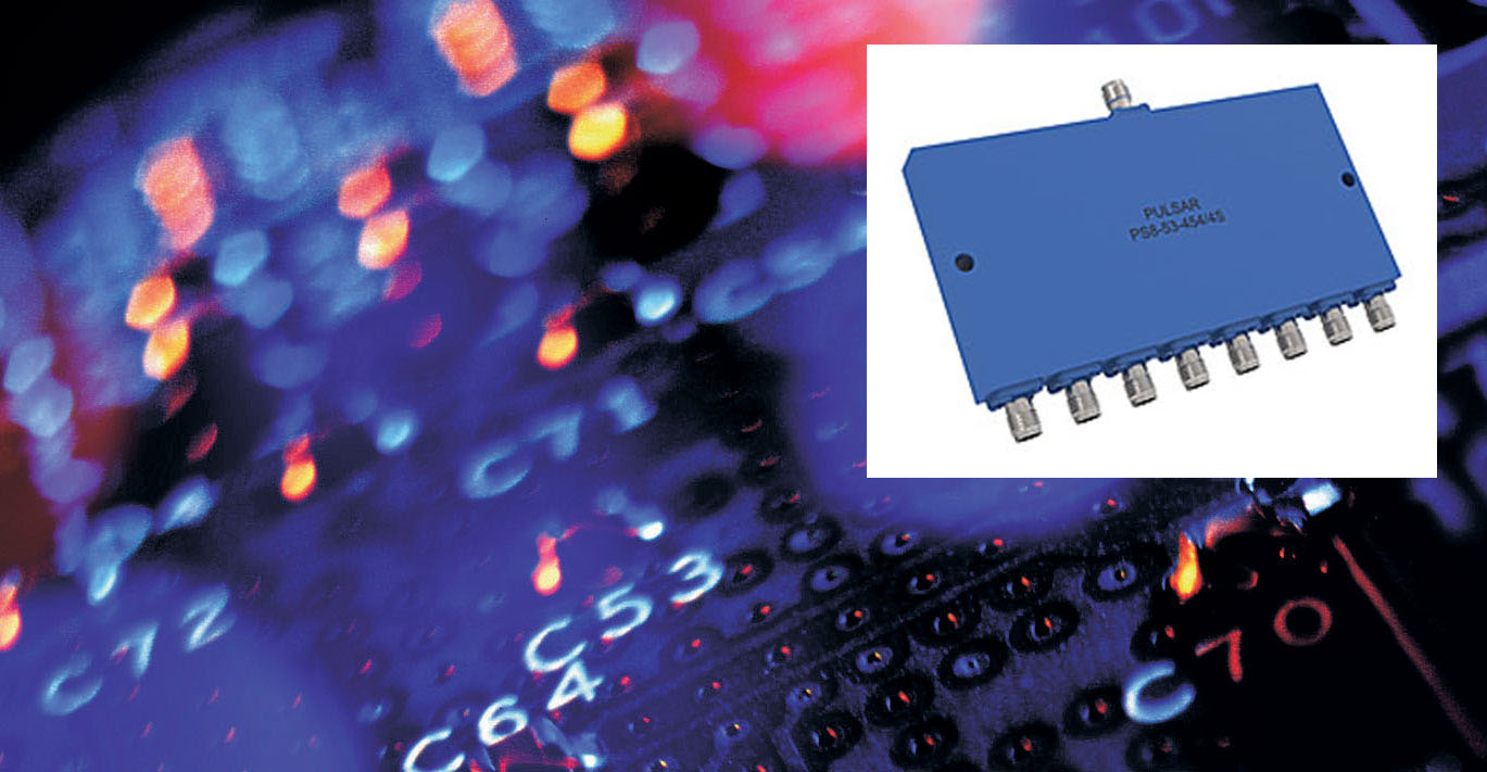 Eight-Way Divider Spans 10 to 40 GHz