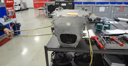 3. The yellow cables are a safety feature used throughout the car. They consist of two cables internally with the yellow cover. They’re designed to keep other components from flying off the car when an accident occurs. 3. The yellow cables are a safety feature used throughout the car. They consist of two cables internally with the yellow cover. They’re designed to keep other components from flying off the car when an accident occurs.